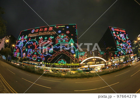 A christmas lighting at TST hong kong 11 Nov 2012 A christmas lighting at TST hong kong 11 Nov 2012 97664279