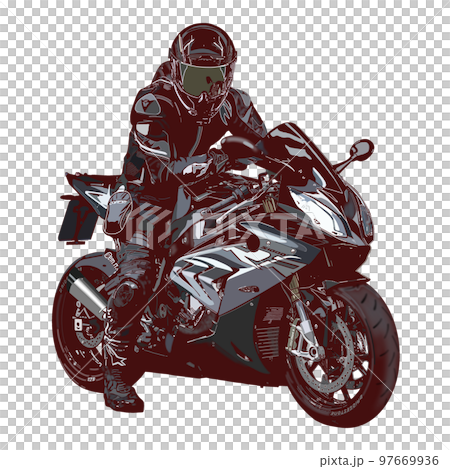 Motorcycle motorcycle bike rider silhouette motorcycle male 97669936