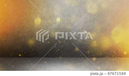 Fire particles on grey backgroundのイラスト素材 [97671589] - PIXTA