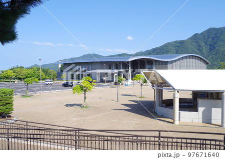 出雲浜山公園のスポーツ施設の景色 出雲浜山公園のスポーツ施設の景色 97671640