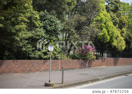 秋山周辺の風景（小学校前） 97672256