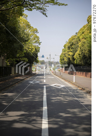 秋山周辺の風景(小学校前) 秋山周辺の風景(小学校前) 97672270