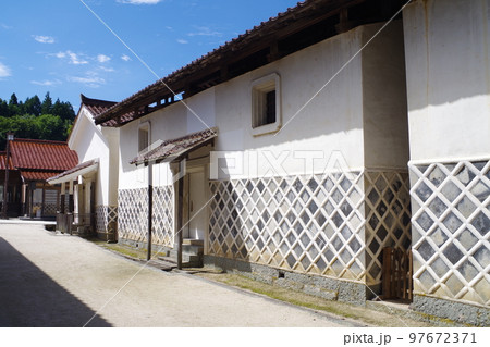 鉄の歴史博物館のある町の景色 鉄の歴史博物館のある町の景色 97672371