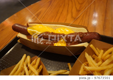 チーズホットドッグ 97673501