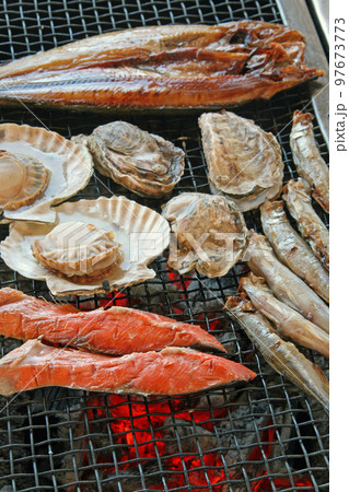 炉端焼き　ろばた焼　ろばた焼き 97673773