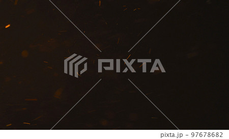 real dust particles floating over black background real dust particles floating over black background 97678682