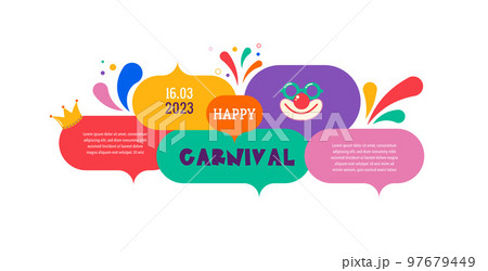 Colorful Speech Bubbles, street art, carnival concept design. Colorful background with splashes Colorful Speech Bubbles, street art, carnival concept design. Colorful background with splashes 97679449