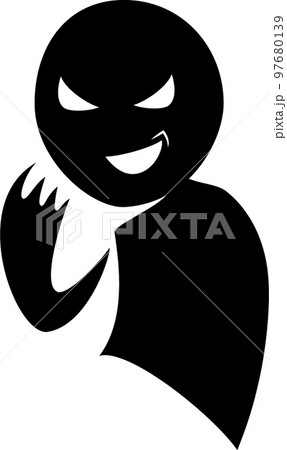 悪い笑いをする黒子 悪い笑いをする黒子 97680139