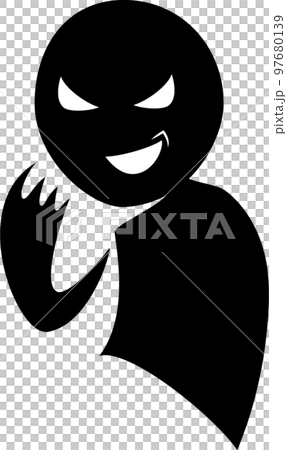 悪い笑いをする黒子 悪い笑いをする黒子 97680139