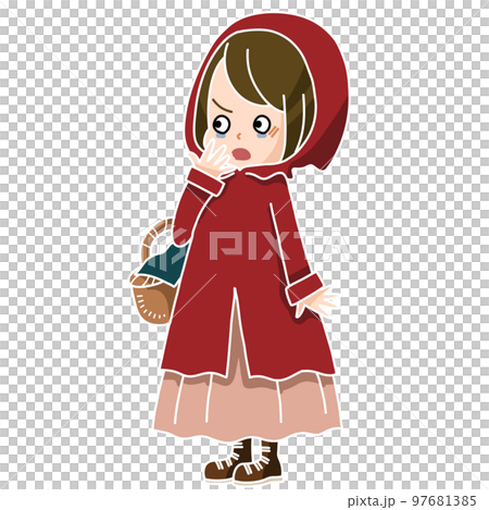 驚訝的小紅帽 97681385