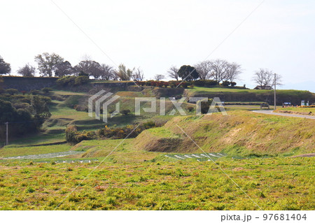 原城の遺構（二の丸方面より） 97681404