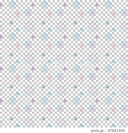 gradient snowflake pattern 97681499