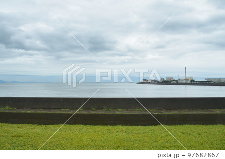 日豊本線　朽網駅から中津駅間の風景(2022年夏) 97682867