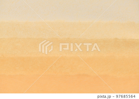 和紙によるグラデーション背景素材（ベージュ） 97685564