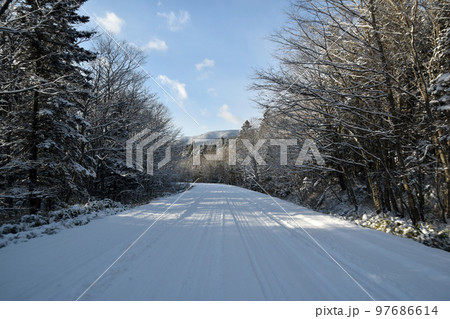 雪道 雪道 97686614