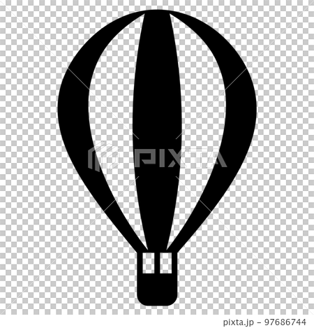 這是氣球圖標的插圖。 97686744