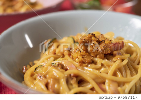 日本の食卓,ウニクリームパスタ 日本の食卓,ウニクリームパスタ 97687117
