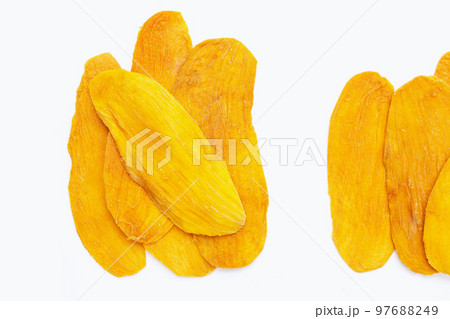 Dried mango on white background 97688249