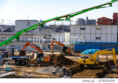 埼玉県所沢市 所沢駅西口開発 アミテラス所沢建設工事 埼玉県所沢市 所沢駅西口開発 アミテラス所沢建設工事 97688400