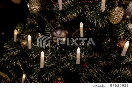 Christmas Tree with Decorations Christmas Tree with Decorations 97689931