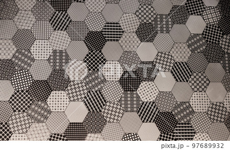 vintage floor tile 97689932