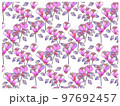 レトロなフラワー柄 97692457