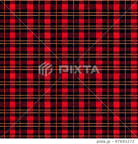 シームレスなタータンチェック柄 97693272