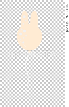 rabbit shaped balloon rabbit shaped balloon 97693402