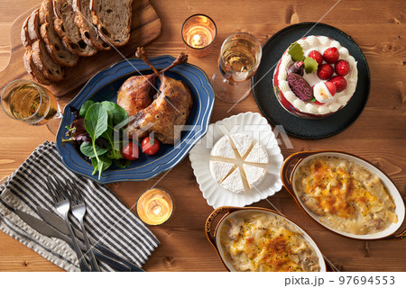 クリスマスディナー 97694553