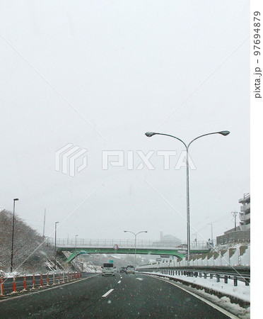雪道 雪道 97694879