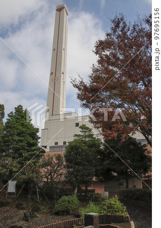 松戸市和名ヶ谷クリーンセンター周辺の風景 97695156