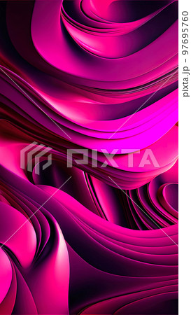 design template in abstract trendy expensive wallpaper styles with bright saturated colors 97695760