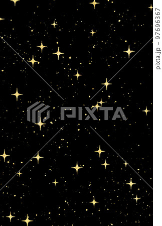 背景素材_ラメグリッター_星 97696367