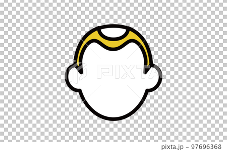 Icon of a man with thinning hair (bald), image of AGA 97696368