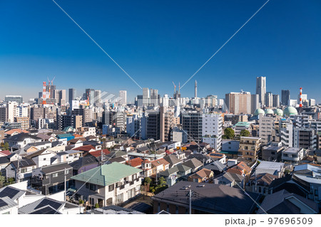 《神奈川県》横浜都市風景・住宅街 《神奈川県》横浜都市風景・住宅街 97696509