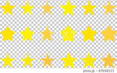 星のアイコンセット 97698515