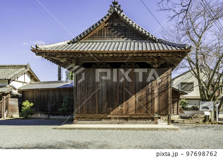 丹波篠山 黒岡春日神社 能舞台 兵庫県丹波篠山市 丹波篠山 黒岡春日神社 能舞台 兵庫県丹波篠山市 97698762