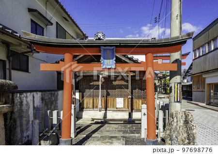 丹波篠山 黒岡春日神社 恵比須神社 兵庫県丹波篠山市 丹波篠山 黒岡春日神社 恵比須神社 兵庫県丹波篠山市 97698776