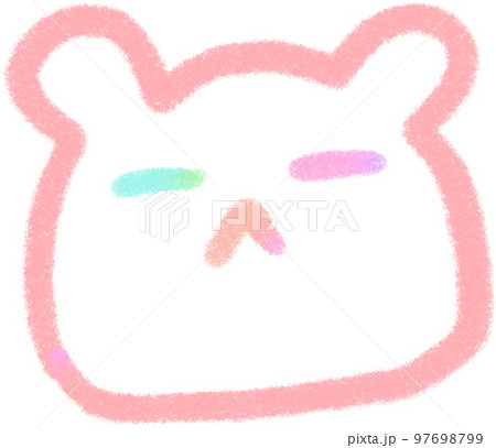 Rainbow line Bear illustrations 97698799