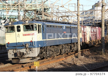 JR貨物EF65形2000番台貨物列車 JR貨物EF65形2000番台貨物列車 97704374
