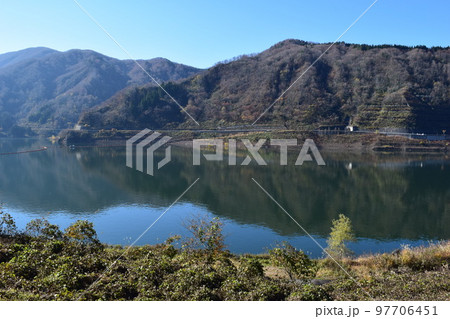 寒河江ダム ダム湖百選 97706451