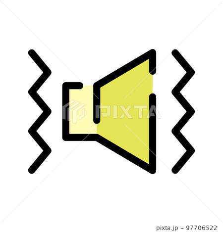 カラー点線アイコン　バイブレーション 97706522