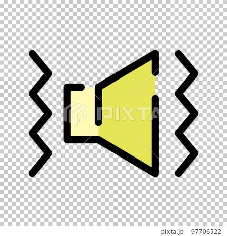 カラー点線アイコン　バイブレーション 97706522