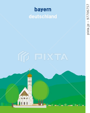 バイエルン　bayern　ドイツ　deutschland　春 97706757