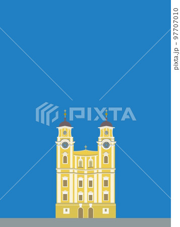 聖ミヒャエル教会　basilika　st.　michael　モンドゼー　mondsee　オーストリア 97707010