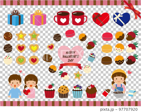 Valentine material set 97707920