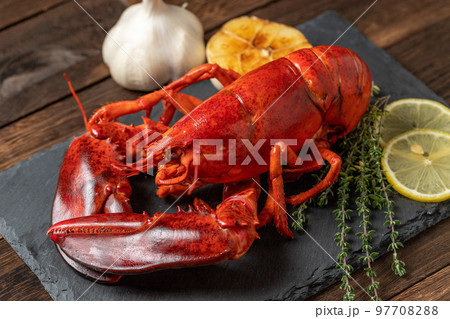 スチームしたロブスター スチームしたロブスター 97708288