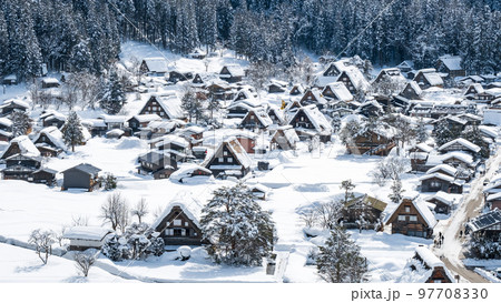 白川郷（冬） 97708330