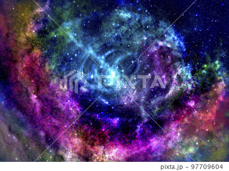 超新星爆発の輝く広がり 超新星爆発の輝く広がり 97709604