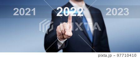 Happy New Year background concept. Goals for 2023. 97710410